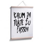 Poster - Kaum in Torte zu fassen 