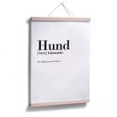 Poster Grammatik - Hund 