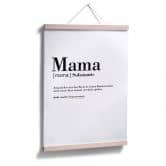 Poster Grammatik - Mama 