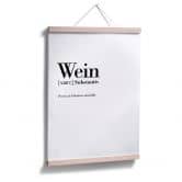 Poster Grammatik - Wein 
