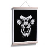 Poster Lion's Face 