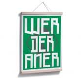 Poster Werder Bremen - Werderaner 