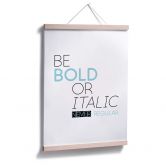 Poster Be Bold 