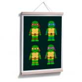 Poster Gomes - Teenage Mutant Ninja Turtles Spielzeug 