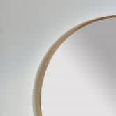Wandspiegel rund gold modern - Singapur - Ø 60 cm 