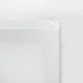 3-delige canvasprint, vierkante dozen planken met bloemen 