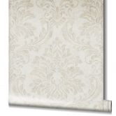 Vliestapete Beige Ornamental für Wohnzimmer Schlafzimmer Büro marburg Tapete 