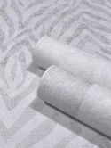 non-woven wallpaper white grey stripes for living room bedroom office marburg wallpaper 
