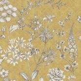Skandinavische Landhaustapete mit Blumen - aus der LandIDEE Wohnen & Deko Kollektion 