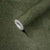 Non-woven wallpaper green modern graphic design wallpaper dark green wallpaper 