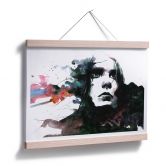 Poster Watercolour Face 01 