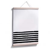 Poster Black lines 