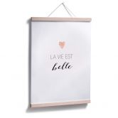 Poster Confetti & Cream - La vie est belle 