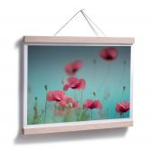 Poster Delgado – Mohnblumen Pastell 