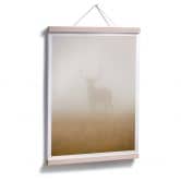Poster Harling - Hirsch im Nebel 