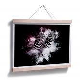 Poster Hugonnard - Wild Explosion: Zwei Zebras 