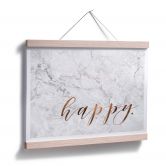 Poster Kupferoptik - Happy 