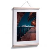 Poster Sydney bei Nacht - Die Promenade 