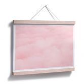 Poster Wolken wie Zuckerwatte 