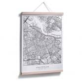 Poster Plan d'Amsterdam 