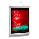 Poster All you need is Love and Mojitos 