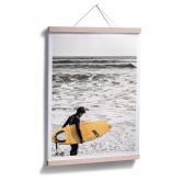 Poster - Das gelbe Surfbrett 