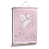 Poster Kvilis - Unicorn always believe in you - Einhorn mit Flügeln 