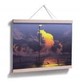 Poster aerroscape - Voilier 