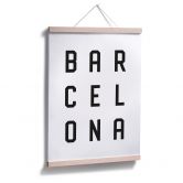 Poster - Typographie Barcelona 