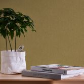 Architects Paper Vliestapete Floral Impression Unitapete einfarbig gelb, braun 