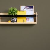 Architects Paper Vliestapete Floral Impression Unitapete einfarbig braun 