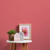 Architects Paper Vliestapete Floral Impression Unitapete einfarbig rot 