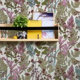 Architects Paper Vliestapete Floral Impression Blumentapete floral bunt, grün, blau, rosa, creme 