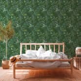 Architects Paper Vliestapete Jungle Chic Dschungeltapete Palmentapete grün 