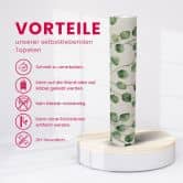 Selbstklebende Tapete & Möbelfolie - Steinwand - beige - Rolle 840x53 cm  