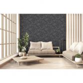 Livingwalls Vliestapete Metropolitan Stories asiatische Tapete mit Bonsai Mio Tokio grau, schwarz 