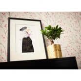 Livingwalls Metropolitan Stories 2 Mio - Tokio Papier peint floral, Marron, Rosa, Blanc 