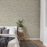 A.S. Création New Life Papier peint floral , Beige, Gris  