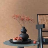 Moderne tekstureret tapet beige - hyggeligt ikke-vævet tapet 