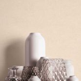 Livingwalls Vliestapete Paradise Garden Unitapete einfarbig beige, grau 