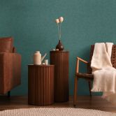 COSMOPOLITAN Tapete Dunkelgrün - moderne Uni Vliestapete Grün für Wohnzimmer 