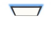 Deckenleuchte Albert, schwarz, 39,6 x 39,6 cm, LED Panel, dimmbar 