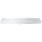 Wand- und Deckenleuchte Aurora, metallic/weiß, Ø 48,5 cm, Lampe 