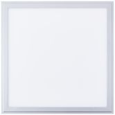 Deckenleuchte Gloria, silber, 39,5 x 39,5 cm, LED Panel, dimmbar 