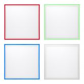 Deckenleuchte Klaas, weiß, 5 x 60 cm, Metall LED Panel, dimmbar 