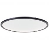 Deckenleuchte Liz, schwarz, 3 x 50 cm, Glitzeroptik 