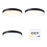 Deckenleuchte Niklas 11, schwarz, 80W, 8 x 78 cm, Deckenlampe, dimmbar 