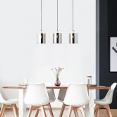 Pendelleuchte Tim, braun, 120 x 90 cm, Glas Pendelleuchte 