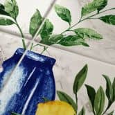 Fliesenaufkleber Mediterrane Komposition - 12er Set 