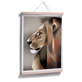 Poster Braun - Lion 